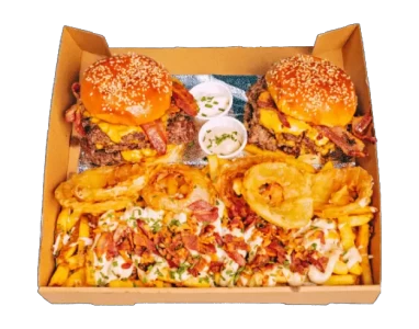 Bacon Double Sharer Box
